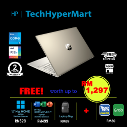HP Pavilion 15-eg3052TU-16-W11 15.6" Laptop/ Notebook (i5-1335U, 16GB, 512GB, Intel Iris Xe W11H, Off H&S)