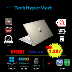 HP Pavilion 15-eh3019AU-1-W11-EPP 15.6" Laptop/ Notebook (Ryzen 5 7530U, 16GB, 1TB, AMD Radeon, W11H, Off H&S)