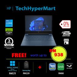 HP Victus 15-fa1120TX-1-W11-EPP 15.6" Laptop/ Notebook (i5-12450H, 8GB, 1TB, NV RTX2050, W11H, 144Hz)