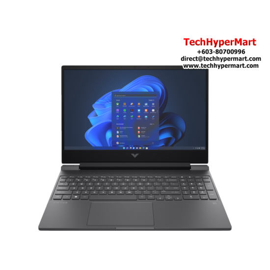 HP Victus 15-fa1232TX-1-W11P-EPP 15.6" Laptop/ Notebook (i5-12450H, 8GB, 1TB, NV RTX4050, W11P, 144Hz)