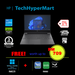 HP Victus 15-fa1232TX-16-1-W11-EPP 15.6" Laptop/ Notebook (i5-12450H, 16GB, 1TB, NV RTX4050, W11H, 144Hz)