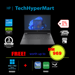HP Victus 15-fa1232TX-24-1-W11P-EPP 15.6" Laptop/ Notebook (i5-12450H, 24GB, 1TB, NV RTX4050, W11P, 144Hz)