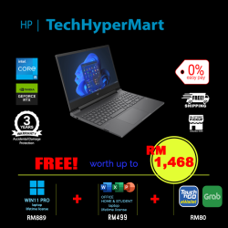 HP Victus 15-fa2724TX-24-1-W11P-EPP 15.6" Laptop/ Notebook (i5-13420H, 24GB, 1TB, NV RTX2050, W11P, Off Home 2024 + Off 365 Basic, 144Hz)