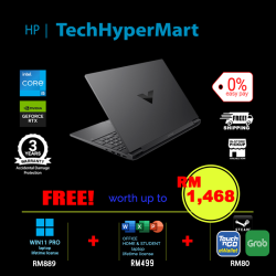 HP Victus 15-fa2725TX-1-W11P-EPP 15.6" Laptop/ Notebook (i5-13420H, 16GB, 1TB, NV RTX3050, W11P, Off Home 2024 + Off 365 Basic, 144Hz)