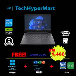 HP Victus 15-fa2726TX-20-W11P 15.6" Laptop/ Notebook (i5-13420H, 20GB, 512GB, NV RTX4050, W11P, Off H&S + Off 365 Basic, 144Hz)