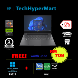 HP Victus 15-fb1048AX-1-W11-EPP 15.6" Laptop/ Notebook (Ryzen 5 7535HS, 8GB, 1TB, NV RTX2050, W11H, 144Hz)