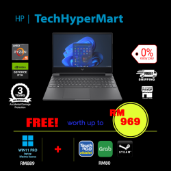 HP Victus 15-fb1048AX-1-W11P-EPP 15.6" Laptop/ Notebook (Ryzen 5 7535HS, 8GB, 1TB, NV RTX2050, W11P, 144Hz)