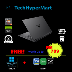 HP Victus 15-fb3721AX-40-W11 15.6" Laptop/ Notebook (Ryzen 5 8645HS, 40GB, 512GB, NV RTX4050, W11H, 144Hz)