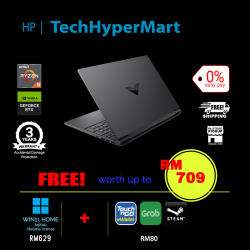 HP Victus 15-fb3721AX-1-W11-EPP 15.6" Laptop/ Notebook (Ryzen 5 8645HS, 16GB, 1TB, NV RTX4050, W11H, 144Hz)