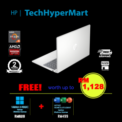 HP 15-fc0209AU-W11P 15.6" Laptop/ Notebook (Ryzen 5 7430U, 16GB, 512GB, AMD Radeon, W11P, Off H&S)