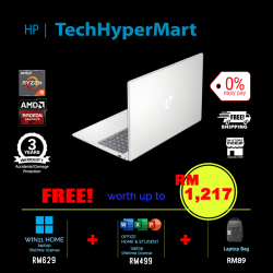 HP 15-fc0209AU-1-W11-EPP 15.6" Laptop/ Notebook (Ryzen 5 7430U, 16GB, 1TB, AMD Radeon, W11H, Off H&S)