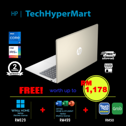 HP 15-fd0054TU-16-W11 15.6" Laptop/ Notebook (i7-1355U, 16GB, 512GB, Intel Iris Xe, W11H, Off H&S)