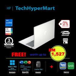 HP 15-fd0056TU-16-1-W11P-EPP 15.6" Laptop/ Notebook (i7-1355U, 16GB, 1TB, Intel Iris Xe, W11P, Off H&S)