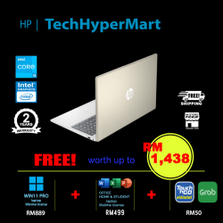 HP 15-fd0178TU-W11P 15.6" Laptop/ Notebook (i3-N305, 8GB, 512GB, Intel, W11P, Off H&S)