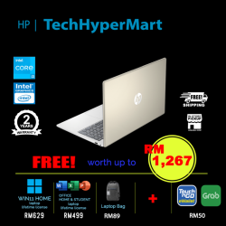 HP 15-fd0178TU-32-W11 15.6" Laptop/ Notebook (i3-N305, 32GB, 512GB, Intel, W11H, Off H&S)