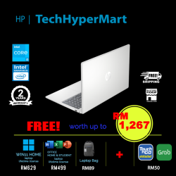 HP 15-fd0181TU-16-W11 15.6" Laptop/ Notebook (i3-N305, 16GB, 512GB, Intel, W11H, Off H&S)