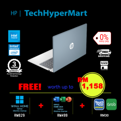 HP 15-fd0536TU-1-W11-EPP 15.6" Laptop/ Notebook (N100, 8GB, 1TB, Intel, W11H, Off Home 2024 + Off 365 Basic)