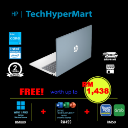 HP 15-fd0539TU-16-W11P 15.6" Laptop/ Notebook (i3-N305, 16GB, 512GB, Intel, W11P, Off Home 2024 + Off 365 Basic)