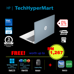 HP 15-fd1092TU-1-W11-EPP 15.6" Laptop/ Notebook (Core 5 120U, 8GB, 1TB, Intel, W11H, Off H&S)