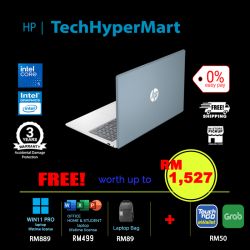 HP 15-fd1092TU-32-1-W11P-EPP 15.6" Laptop/ Notebook (Core 5 120U, 32GB, 1TB, Intel, W11P, Off H&S)