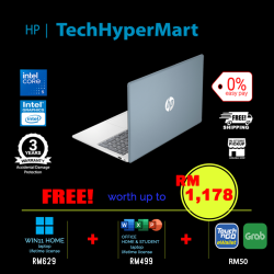 HP 15-fd1092TU-1-W11-EPP 15.6" Laptop/ Notebook (Core 5 120U, 8GB, 1TB, Intel, W11H, Off H&S)