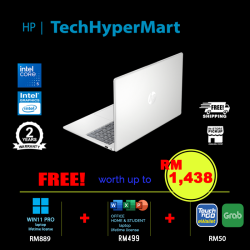 HP 15-fd1094TU-W11P 15.6" Laptop/ Notebook (Core 5 120U, 8GB, 512GB, Intel, W11P, Off H&S)