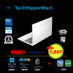 HP 15-fd1094TU-32-W11P 15.6" Laptop/ Notebook (Core 5 120U, 32GB, 512GB, Intel, W11P, Off H&S)
