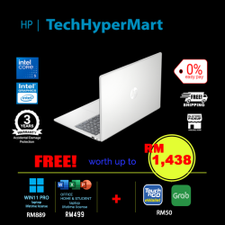 HP 15-fd1094TU-16-1-W11P-EPP 15.6" Laptop/ Notebook (Core 5 120U, 16GB, 1TB, Intel, W11P, Off H&S)
