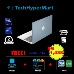 HP 15-fd1102TU-24-W11P 15.6" Laptop/ Notebook (Ultra 5 125H, 24GB, 512GB, Intel Arc, W11P, Off H&S)