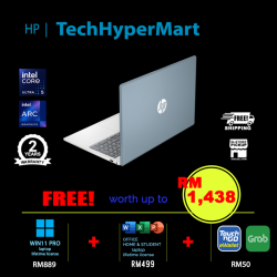 HP 15-fd1102TU-32-W11P 15.6" Laptop/ Notebook (Ultra 5 125H, 32GB, 512GB, Intel Arc, W11P, Off H&S)