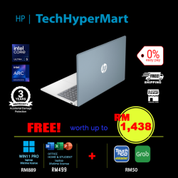 HP 15-fd1102TU-32-1-W11P-EPP 15.6" Laptop/ Notebook (Ultra 5 125H, 32GB, 1TB, Intel Arc, W11P, Off H&S)