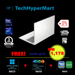 HP 15-fd1104TU-1-W11-EPP 15.6" Laptop/ Notebook (Ultra 5 125H, 16GB, 1TB, Intel Arc, W11H, Off H&S)