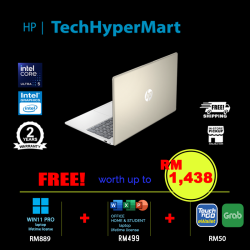 HP 15-fd1230TU-24-W11P 15.6" Laptop/ Notebook (Ultra 5 125H, 24GB, 512GB, Intel, W11P, Off Home 2024 + Off 365 Basic)