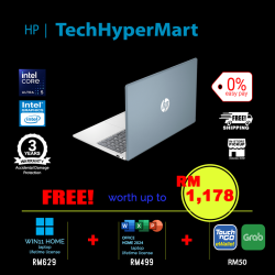 HP 15-fd1231TU-24-1-W11-EPP 15.6" Laptop/ Notebook (Ultra 5 125H, 24GB, 1TB, Intel, W11H, Off Home 2024 + Off 365 Basic)