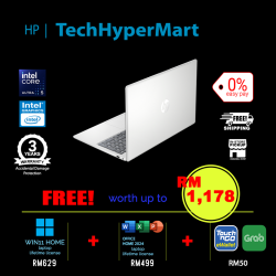 HP 15-fd1233TU-24-1-W11-EPP 15.6" Laptop/ Notebook (Ultra 5 125H, 24GB, 1TB, Intel, W11H, Off Home 2024 + Off 365 Basic)