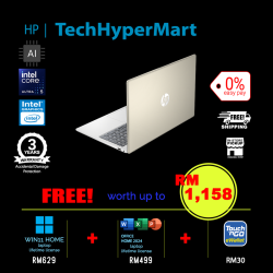 HP 15-fd2115TU-1-W11-EPP 15.6" Laptop/ Notebook (Ultra 5 225U, 16GB, 1TB, Intel, W11H, Off Home 2024 + Off 365 Basic, AI)