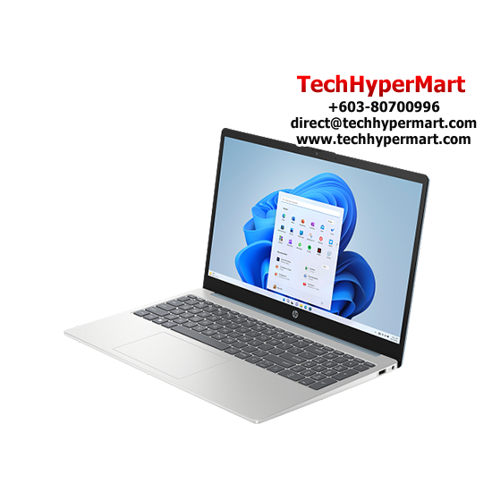HP 15-fd1574TU-16-W11 15.6" Laptop/ Notebook (Core 3 100U, 16GB, 512GB, Intel, W11H, Off Home 2024 + Off 365 Basic)