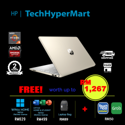 HP 15s-eq2196AU-12-W11 15.6" Laptop/ Notebook (Ryzen 3 5300U, 12GB, 512GB, AMD Radeon, W11H, Off H&S)