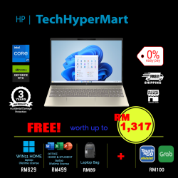 HP Pavilion Plus 16-ab0010TX-2-W11-EPP 16" Laptop/ Notebook (i7-13700H, 16GB, 2TB, NV RTX3050, W11H, Off H&S)