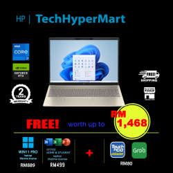 HP Pavilion Plus 16-ab0010TX-W11P 16" Laptop/ Notebook (i7-13700H, 16GB, 1TB, NV RTX3050, W11P, Off H&S)