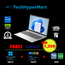HP Pavilion Plus 16-ab0011TX 16" Laptop/ Notebook (i7-13700H, 16GB, 1TB, NV RTX3050, W11H, Off H&S)
