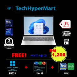 HP Pavilion Plus 16-ab1027TU-2-W11-EPP 16" Laptop/ Notebook (Ultra 5 125H, 16GB, 2TB, Intel Arc, W11H, Off H&S + Off 365 Basic)