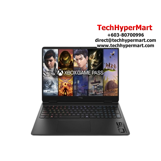 HP HyperX Omen 16-am2163TX 16" Laptop/ Notebook (i7-14650HX, 16GB, 512GB, NV RTX5060, W11H, Off Home 2024 + Off 365 Basic, 240Hz, AI)