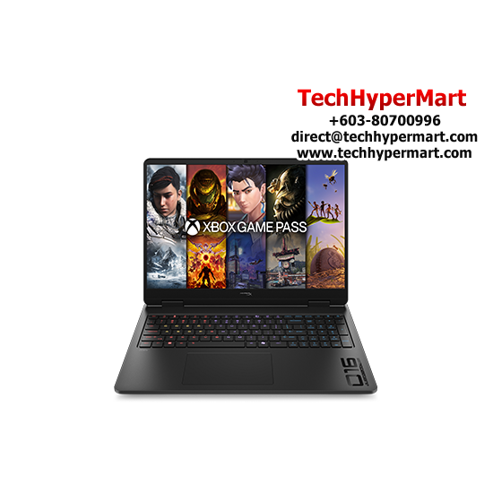 HP HyperX Omen 16-ap1002AX 16" Laptop/ Notebook (Ryzen 7 8745HX, 16GB, 512GB, NV RTX5060, W11H, Off Home 2024 + Off 365 Basic, 240Hz, AI)
