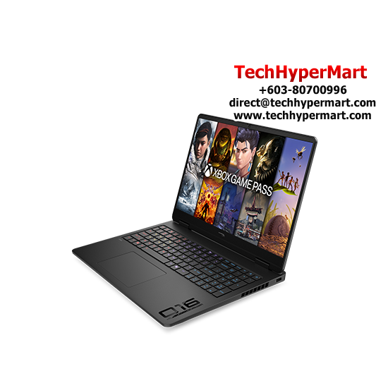 HP HyperX Omen 16-ap1002AX 16" Laptop/ Notebook (Ryzen 7 8745HX, 16GB, 512GB, NV RTX5060, W11H, Off Home 2024 + Off 365 Basic, 240Hz, AI)