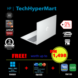 HP OmniBook 5 16-bc1012AU-1-W11-EPP 16" Laptop/ Notebook (Ryzen 7 8840U, 16GB, 1TB, AMD Radeon, W11H, Off Home 2024 + Off 365 Basic, AI Chip)