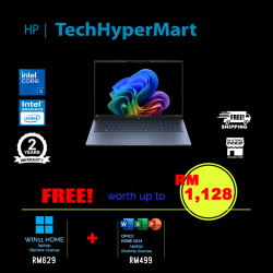 HP OmniBook 5 16-bn0021TU 16" Laptop/ Notebook (Core 5 120U, 16GB, 512GB, Intel, W11H, Off Home 2024 + Off 365 Basic)