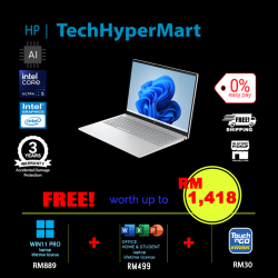 HP OmniBook 3 NGAI 16-bs0048TU-1-W11P-EPP 16" Laptop/ Notebook (Ultra 5 325, 16GB, 1TB, Intel, W11P, Off Home 2024 + Off 365 Basic, AI)