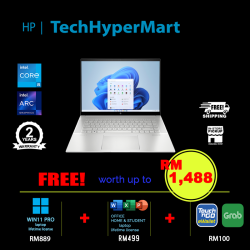 HP ENVY 16-h0007TX-W11P 16" Laptop/ Notebook (i5-12500H, 16GB, 1TB, Intel Arc, W11P, Off H&S)