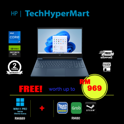HP Victus 16-r0029TX-W11P 16.1" Laptop/ Notebook (i7-13700HX, 16GB, 512GB, NV RTX4070, W11P, 144Hz)